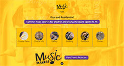 Desktop Screenshot of musicmakers.co.uk
