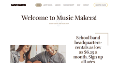 Desktop Screenshot of musicmakers.com